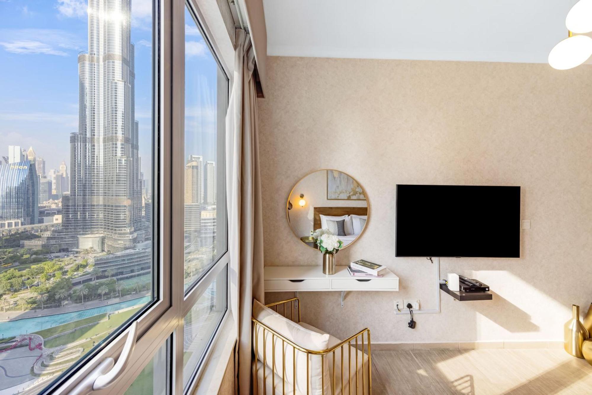 Durrani Homes - Grandiose 5Br Besides Dubai Mall With Burjkhalifa And Fountain View Kültér fotó