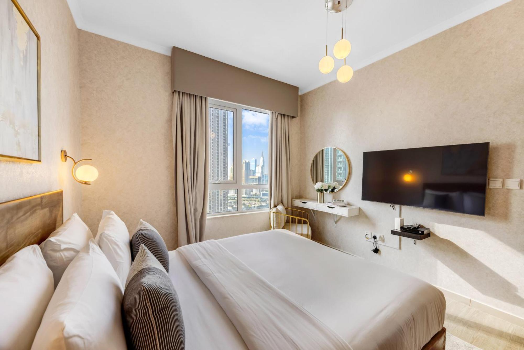 Durrani Homes - Grandiose 5Br Besides Dubai Mall With Burjkhalifa And Fountain View Kültér fotó