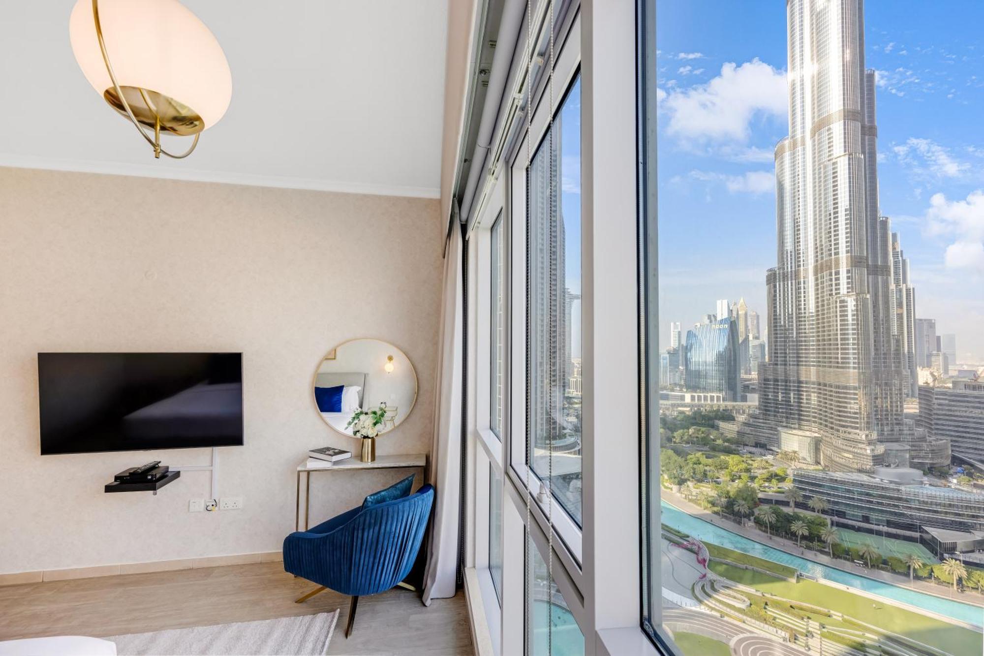 Durrani Homes - Grandiose 5Br Besides Dubai Mall With Burjkhalifa And Fountain View Kültér fotó