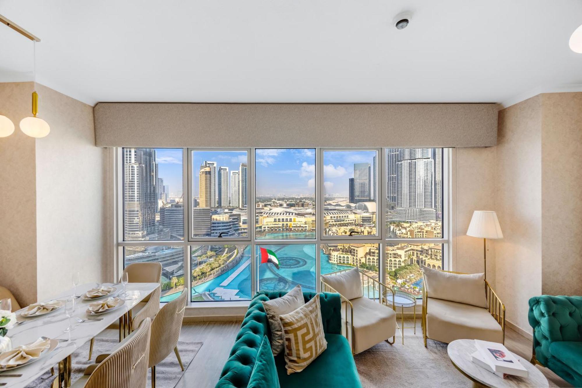 Durrani Homes - Grandiose 5Br Besides Dubai Mall With Burjkhalifa And Fountain View Kültér fotó