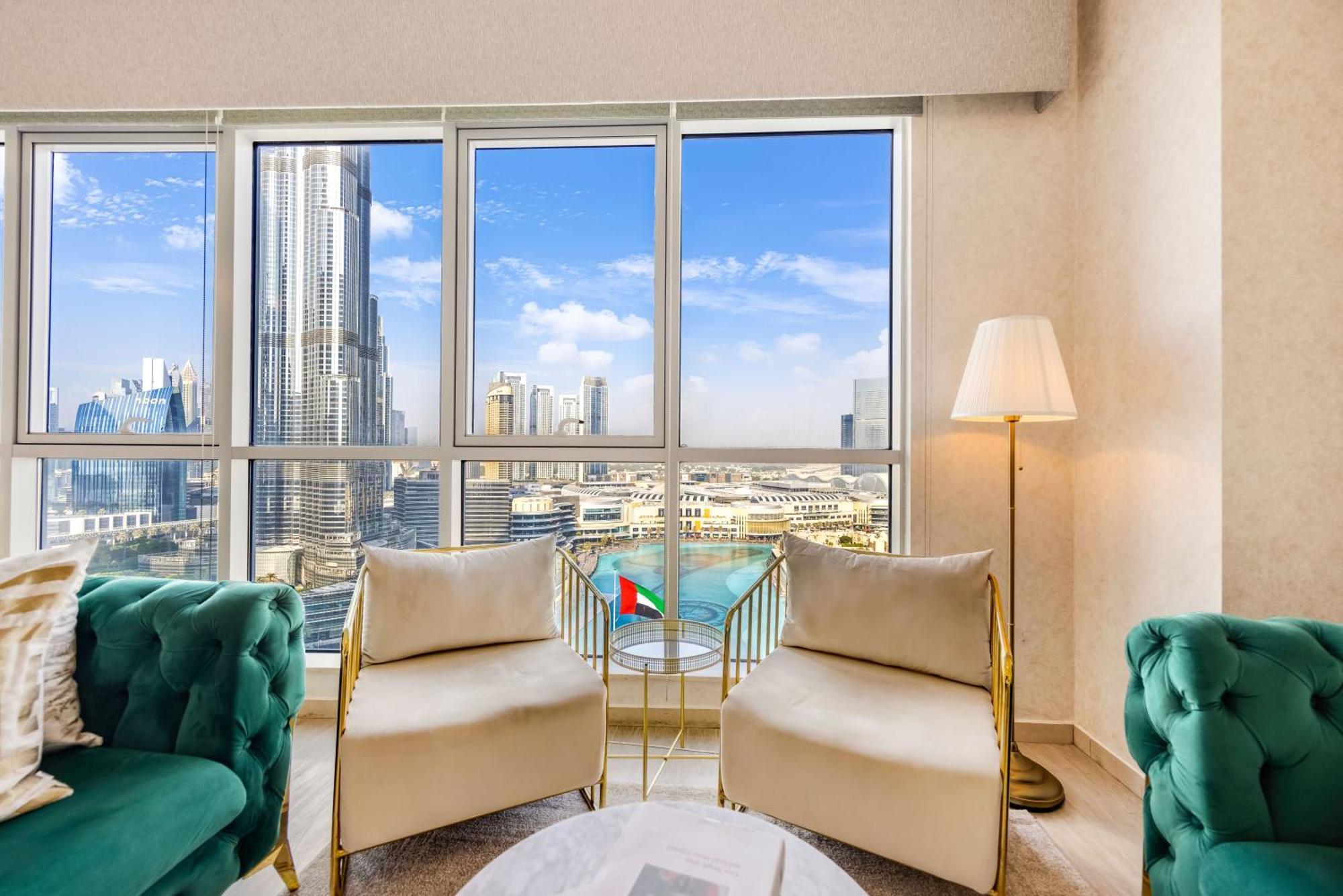 Durrani Homes - Grandiose 5Br Besides Dubai Mall With Burjkhalifa And Fountain View Kültér fotó