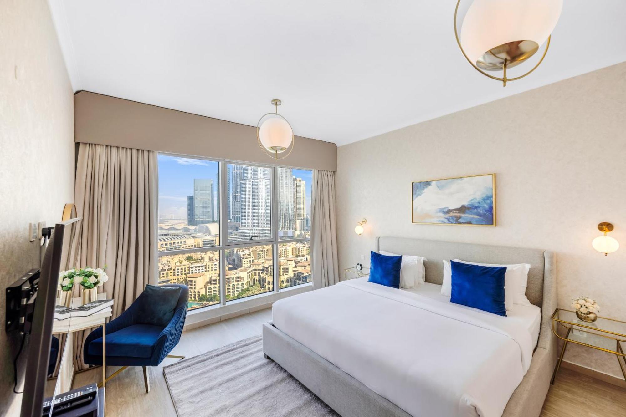 Durrani Homes - Grandiose 5Br Besides Dubai Mall With Burjkhalifa And Fountain View Kültér fotó