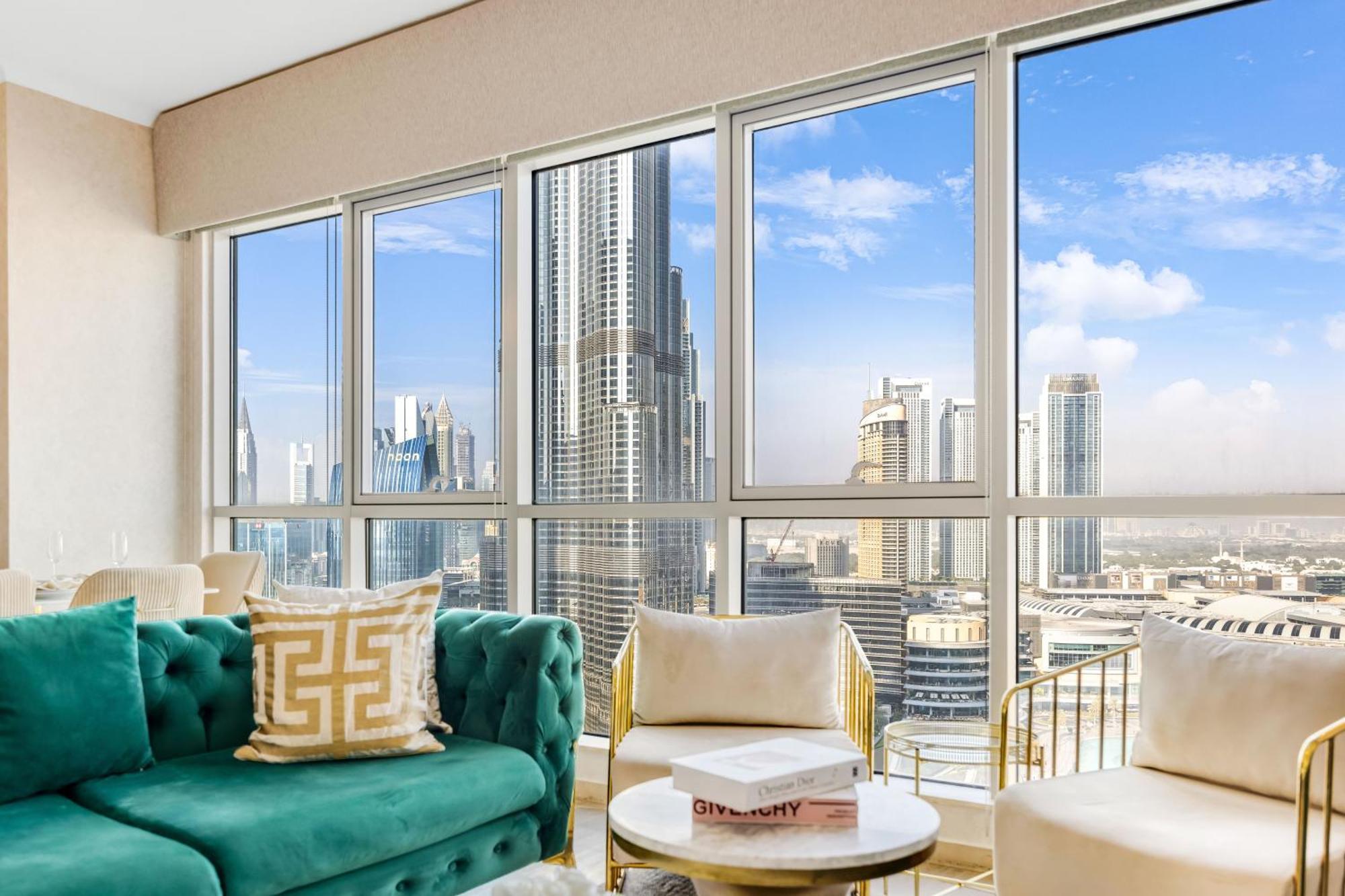 Durrani Homes - Grandiose 5Br Besides Dubai Mall With Burjkhalifa And Fountain View Kültér fotó